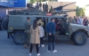 Jornada de exhibición de efectivos del Regimiento de Caballería España 11 en El Burgo el pasado año. /PC